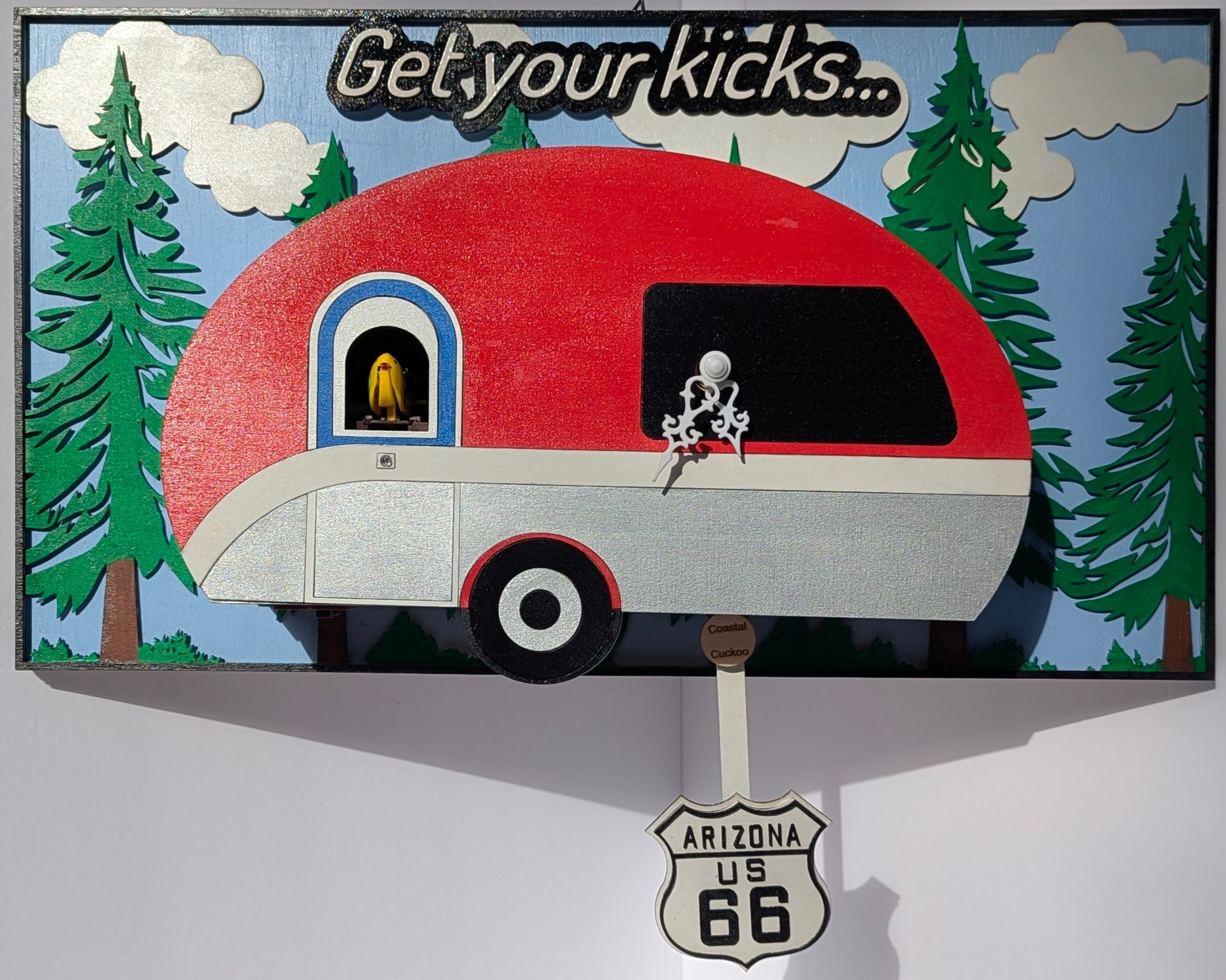 Get Your Kicks… On Time! Introducing the Route 66 RV Clock